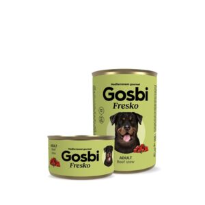 Gosbi Fresko Lata Dog Plaisirs Beef Stew 400 g