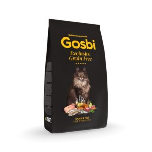 Gosbi Exclusive Grain Free Cat Duck Y Fish Sterilised 2 kg
