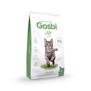 Gosbi Life Cat Sterilized Con Salmon 3 kg