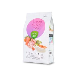 Natura Diet Dog Adult Lamb Y Rice Mini 3 kg