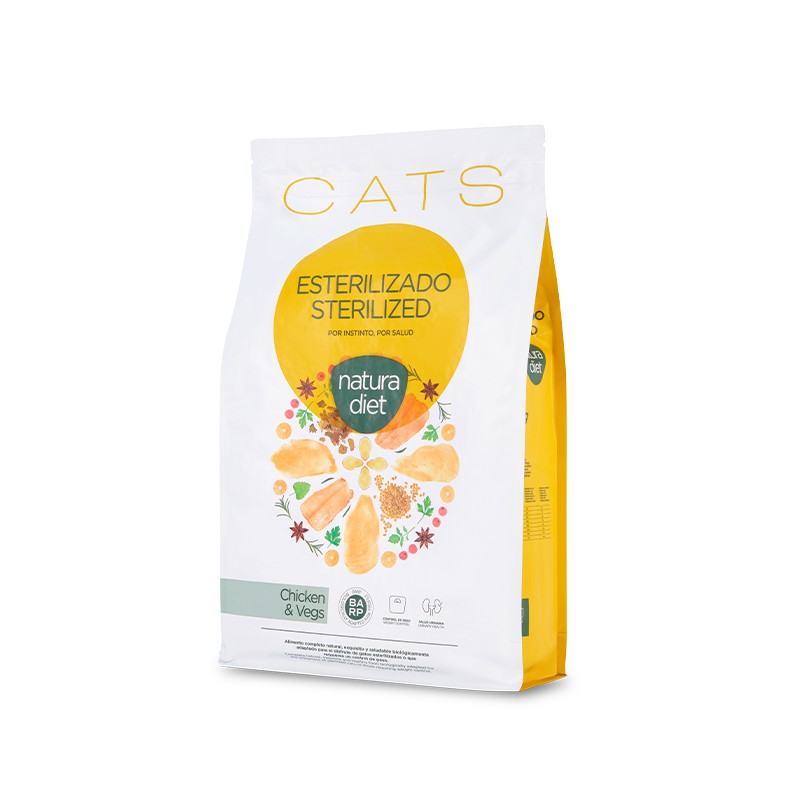Natura Diet Cat Sterilized Chicken 400 g