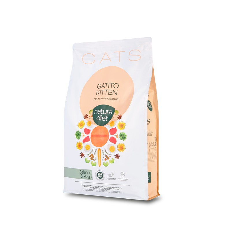 Natura Diet Cat Kitten Salmon 3 kg