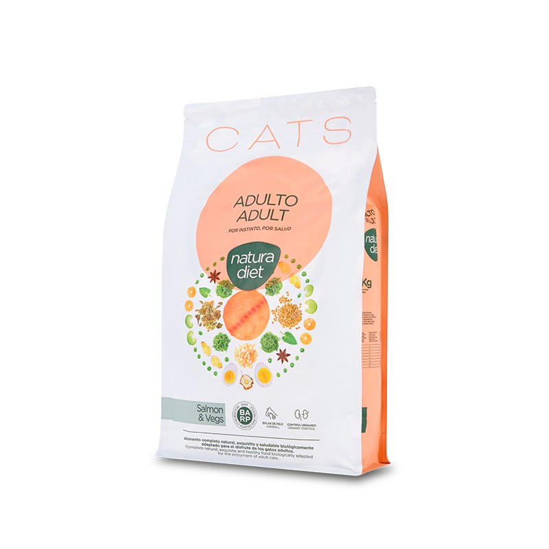 Natura Diet Cat Adult Salmon 3 kg