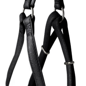 Arnes Mac Leather Negro 25 mm X 60-100 cm