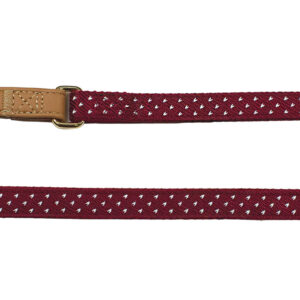 Correa Mac Leather Monaco Rojo 120 cm X 1.5 cm