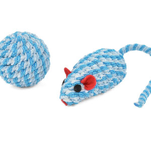 Juguete Gato Pack Pelota Y Raton