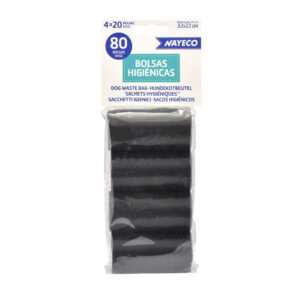 Bolsas Higienicas 4 Rollos De 20 Bolsas