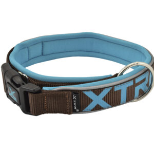 Collar X-trm Neon Flash Marron 25 mm X 45-55 cm