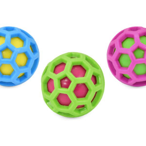 Pelota Doble Con Sonido 7.6 cm