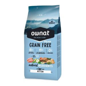 Ownat Grain Free Prime Cat Kitten 3 kg