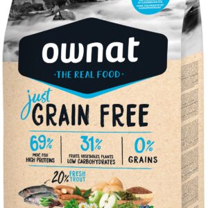 Ownat Just Grain Free Dog Adult Trout 14 kg