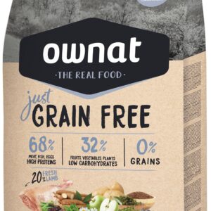 Ownat Just Grain Free Dog Adult Lamb 3 kg