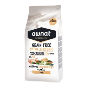 Ownat Grain Free Dog Hypoallergenic Lamb 12 kg