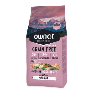 Ownat Grain Free Prime Dog Mini Lamb 3 kg