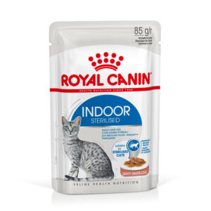 Royal Canin Cat Sobres Indoor Salsa Gravy 85 g