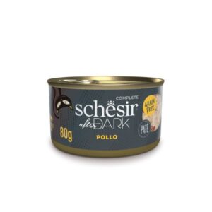 Schesir Cat Dark Pate Pollo Lata 80 g