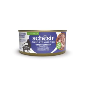 Schesir Lata Cat Atun Y Buey Filetes En Gelatina 85 g