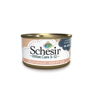 Schesir Lata Cat Pollo Y Aloe Kitten 85 g