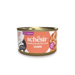 Schesir Lata Cat Salmon Natural 85 g